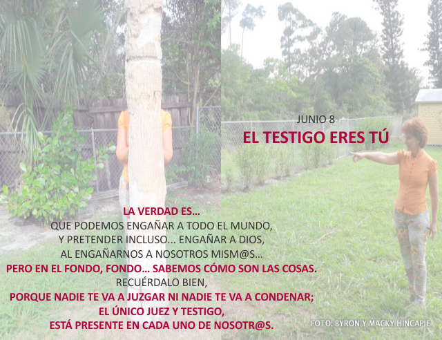 El testigo eres tú